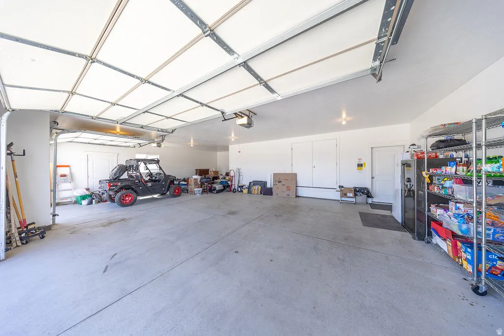 Large garage spaces