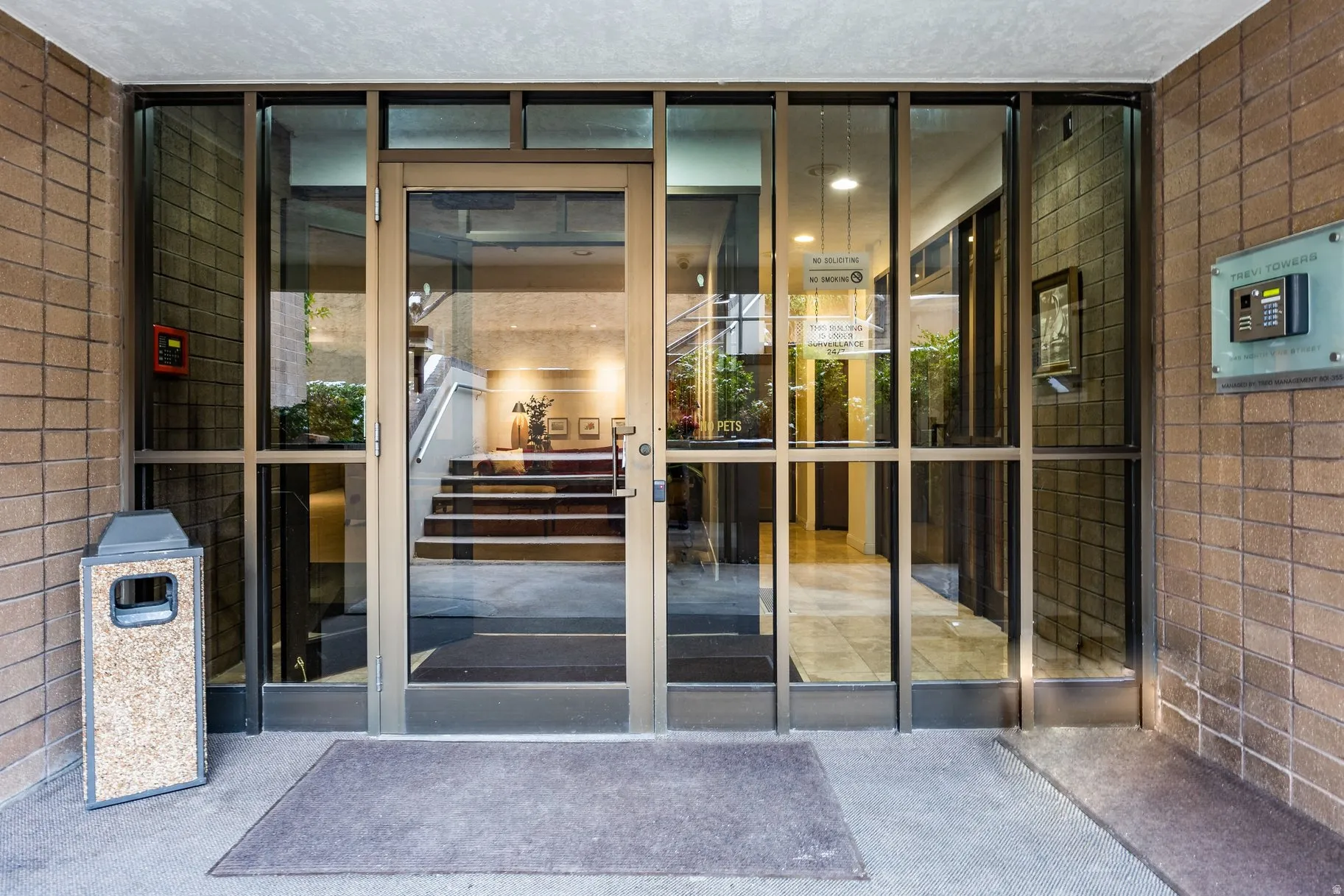 Exterior entry
