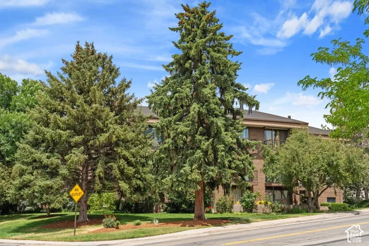 View of the exterior of the property