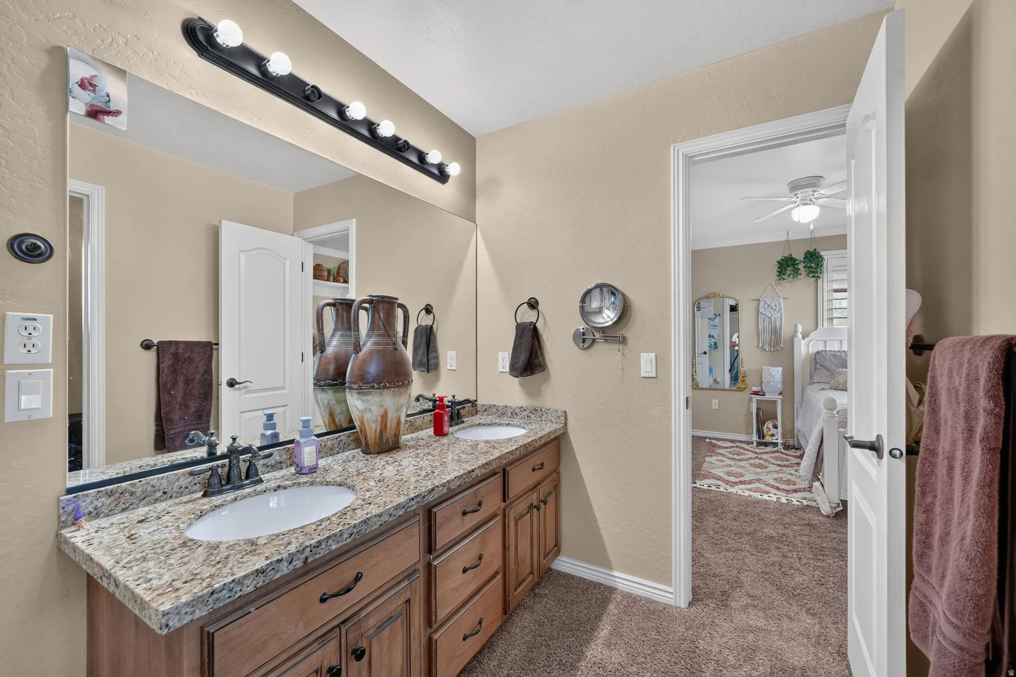 Jack and Jill bathroom