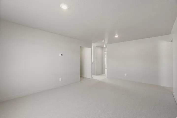 **DISCLAIMER** Interior package may vary. Spacious interior room with light grey carpet flooring