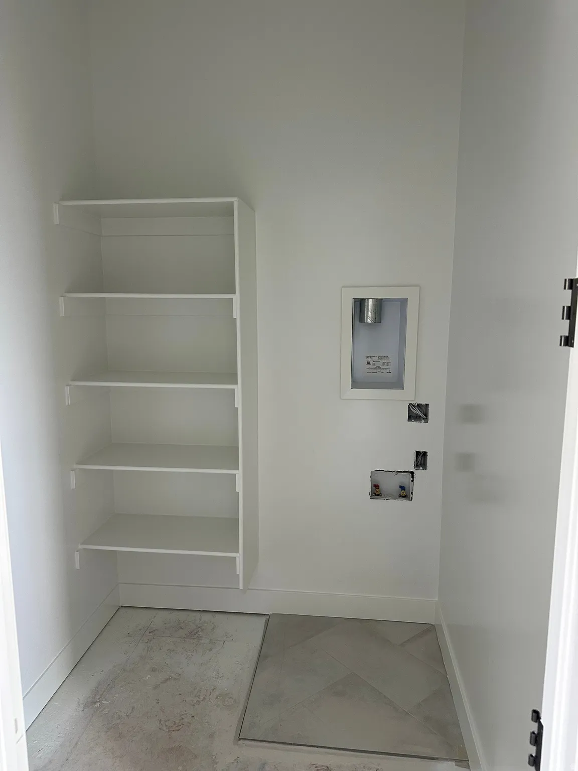 Master Bedroom Laundry Room