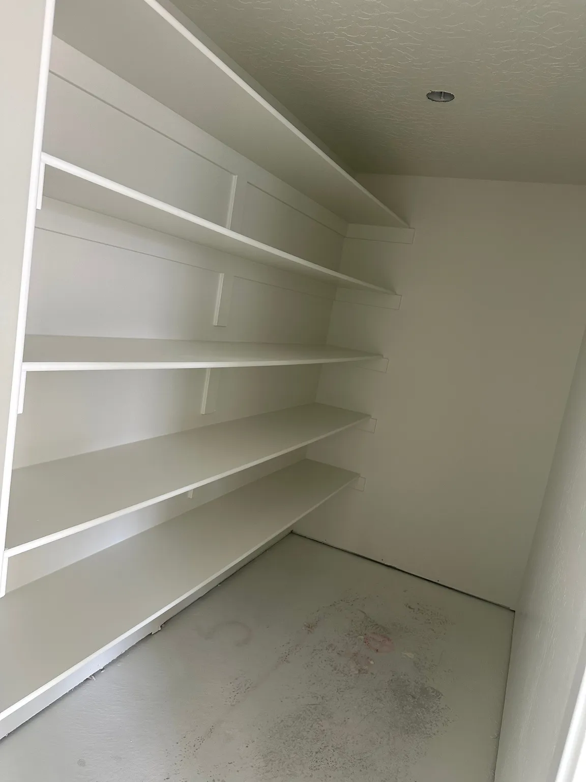 Storage room with Washer/Dryer hookup in basement.