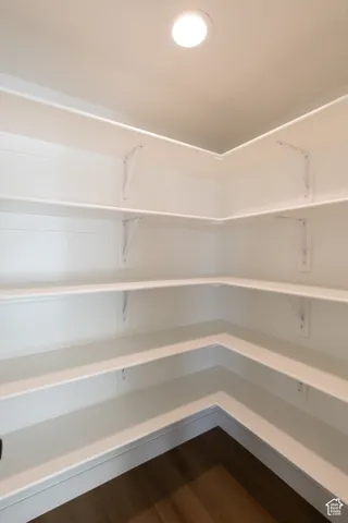 Basement pantry/storage