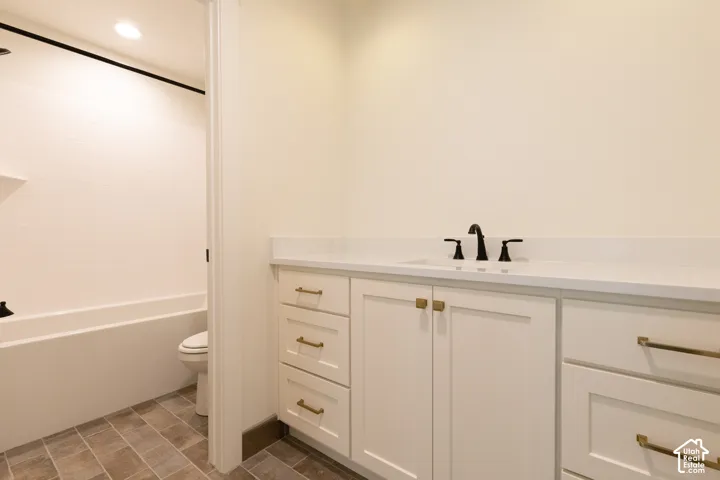 Upstairs Bathroom - Mirror will be installed soon