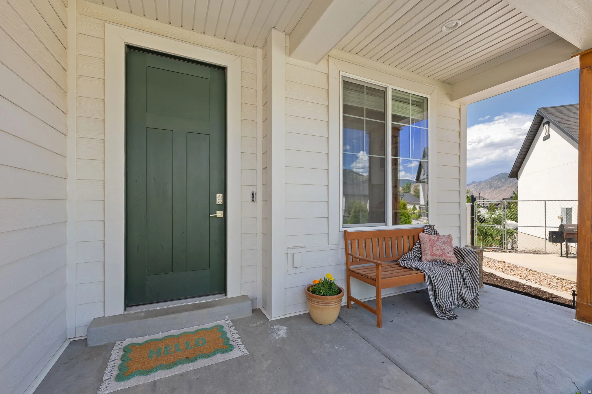 Exterior entry