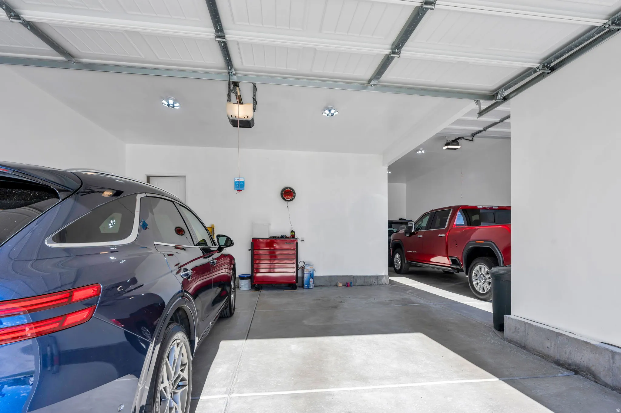 2 car Garage area