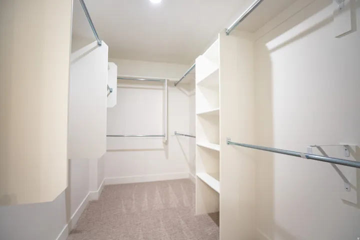 Primary walk-in closet