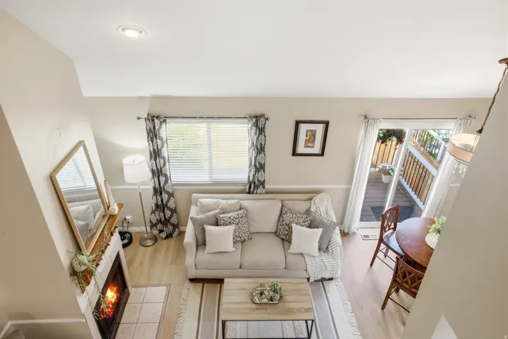 View from the loft area.