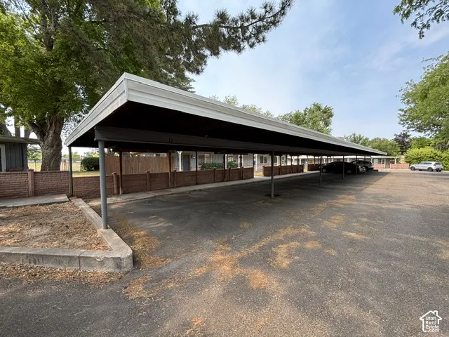 Covered parking