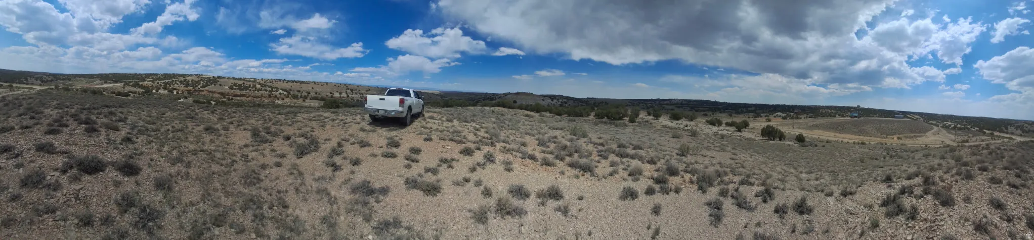 Expansive undeveloped land with a vast, open terrain