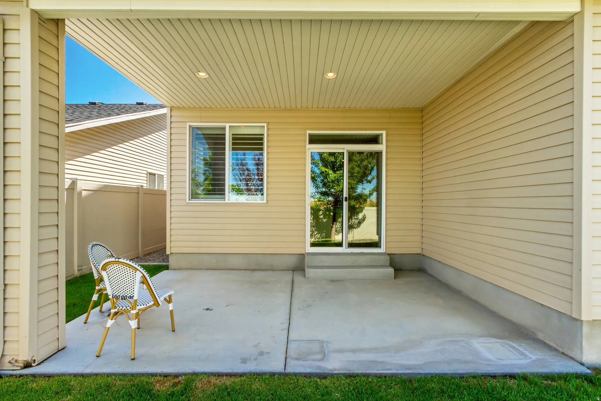 Covered Back Patio