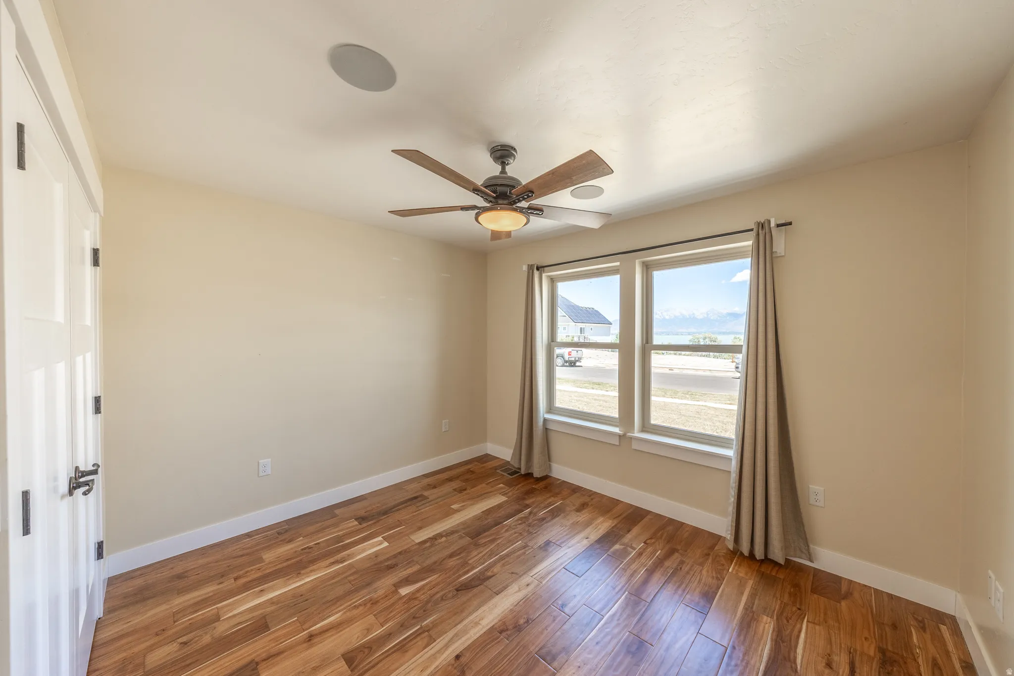 Bedroom #2 on main floor. (facing east)