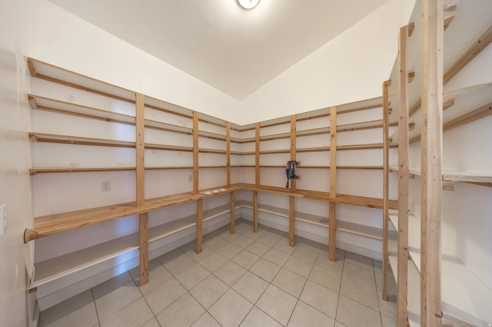 If you have more provisions than this 10'x10' pantry can hold...well done!