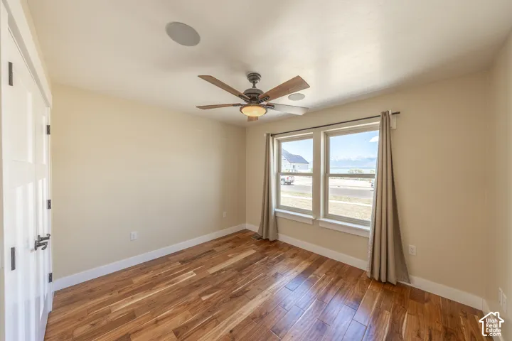 Bedroom #2 on main floor. (facing east)