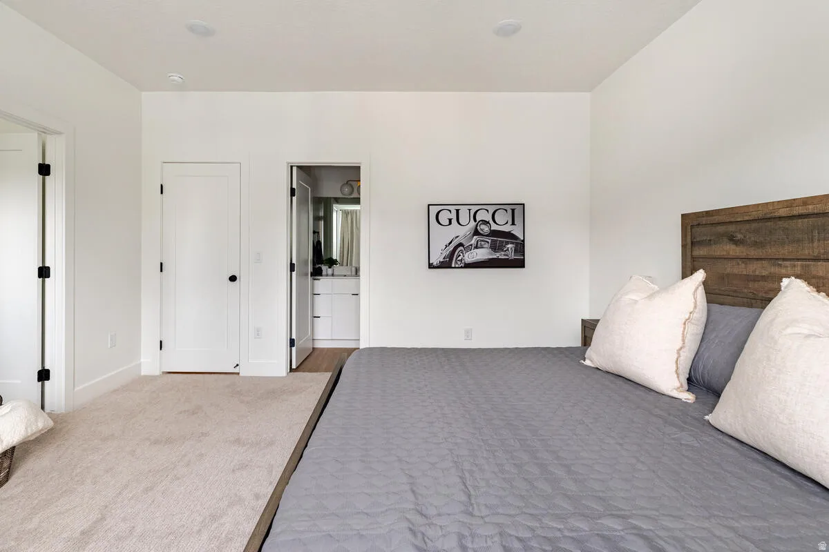View from other side of the primary with view of the ensuite.
