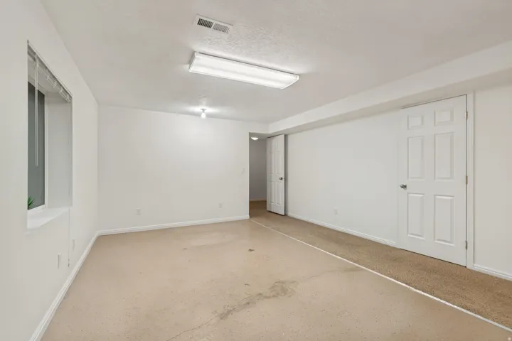 Spacious flex room