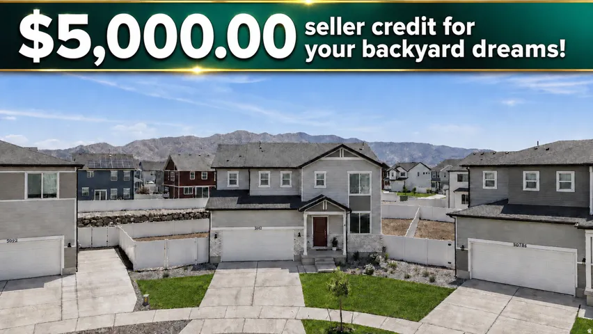 Marketing promotional material offering seller credit incentive for property improvement financing