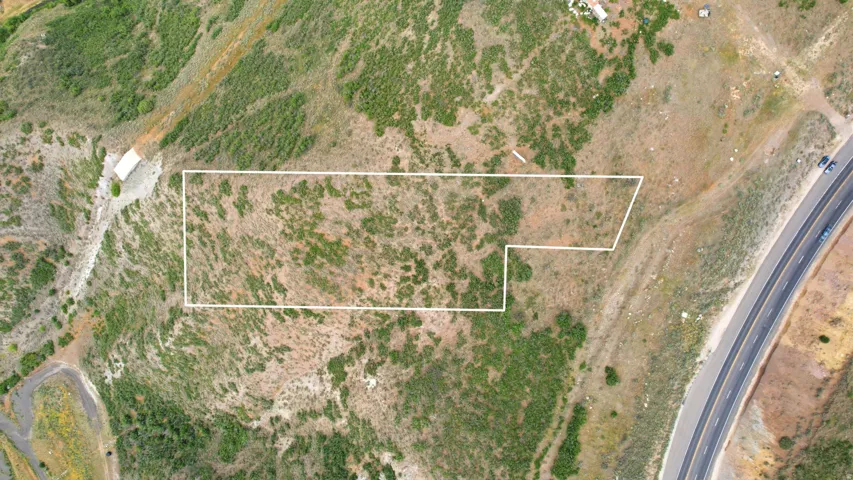 Expansive undeveloped parcel featuring varied topography and natural vegetation
