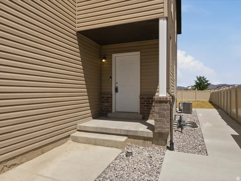 Exterior entry