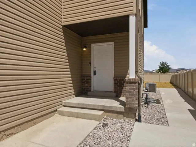 Exterior entry