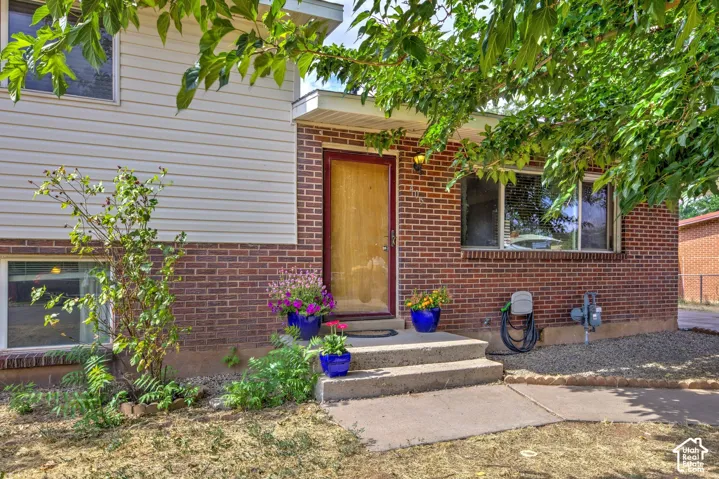 Exterior entry