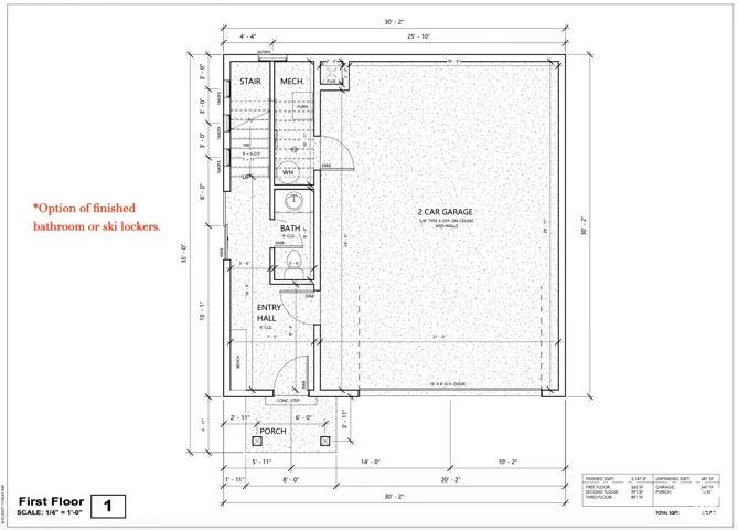 Floor plan.