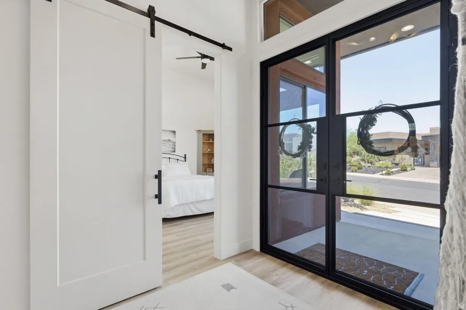 Interior entry