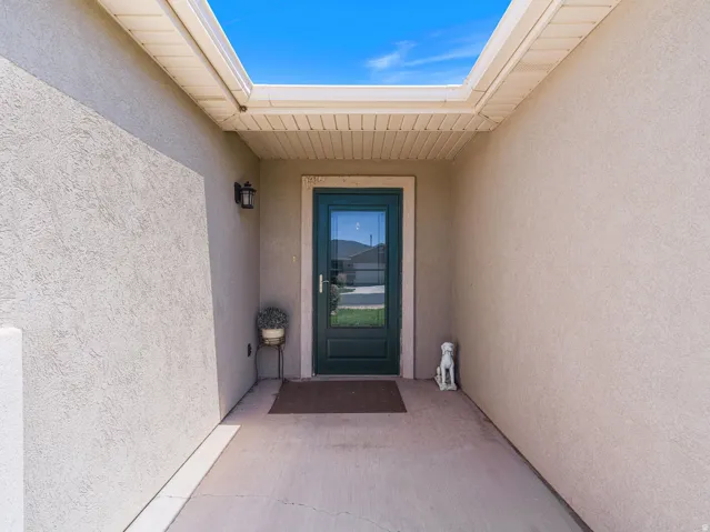 Exterior entry