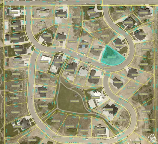 Plat Map. Illustrating lot divisions and property boundaries within the area shown