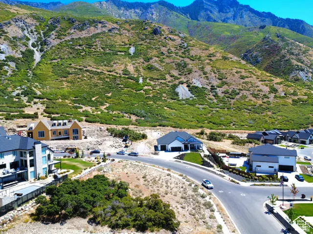 Residential development featuring modern architecture and a mountainous backdrop