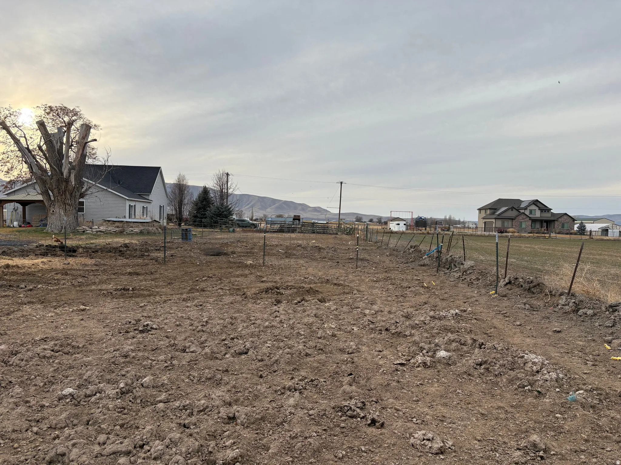 Expansive undeveloped land offering a level building site