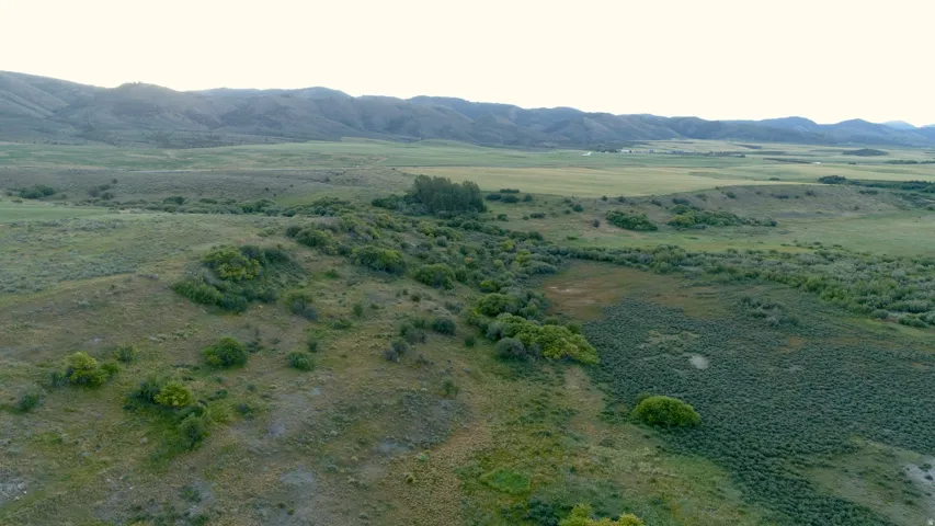 Expansive natural landscape featuring rolling hills and distant mountains