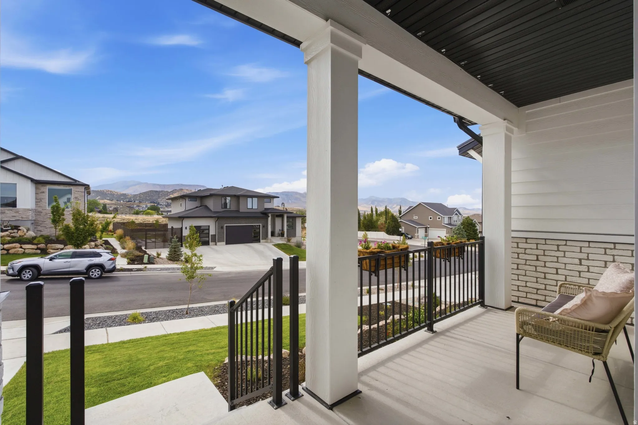Covered porch