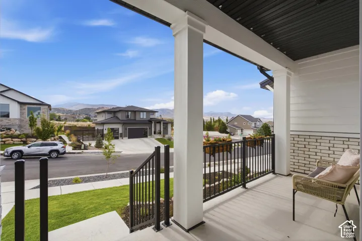 Covered porch