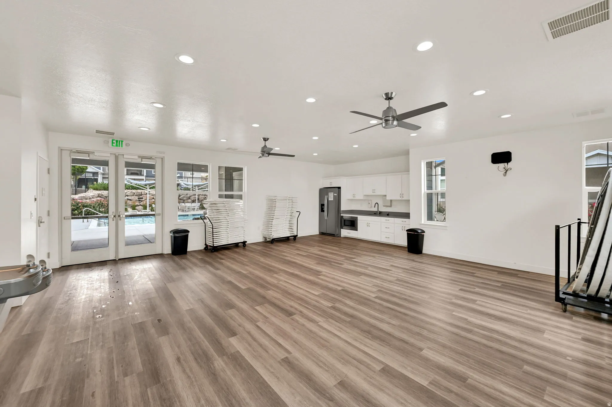 Clubhouse for hosting events.