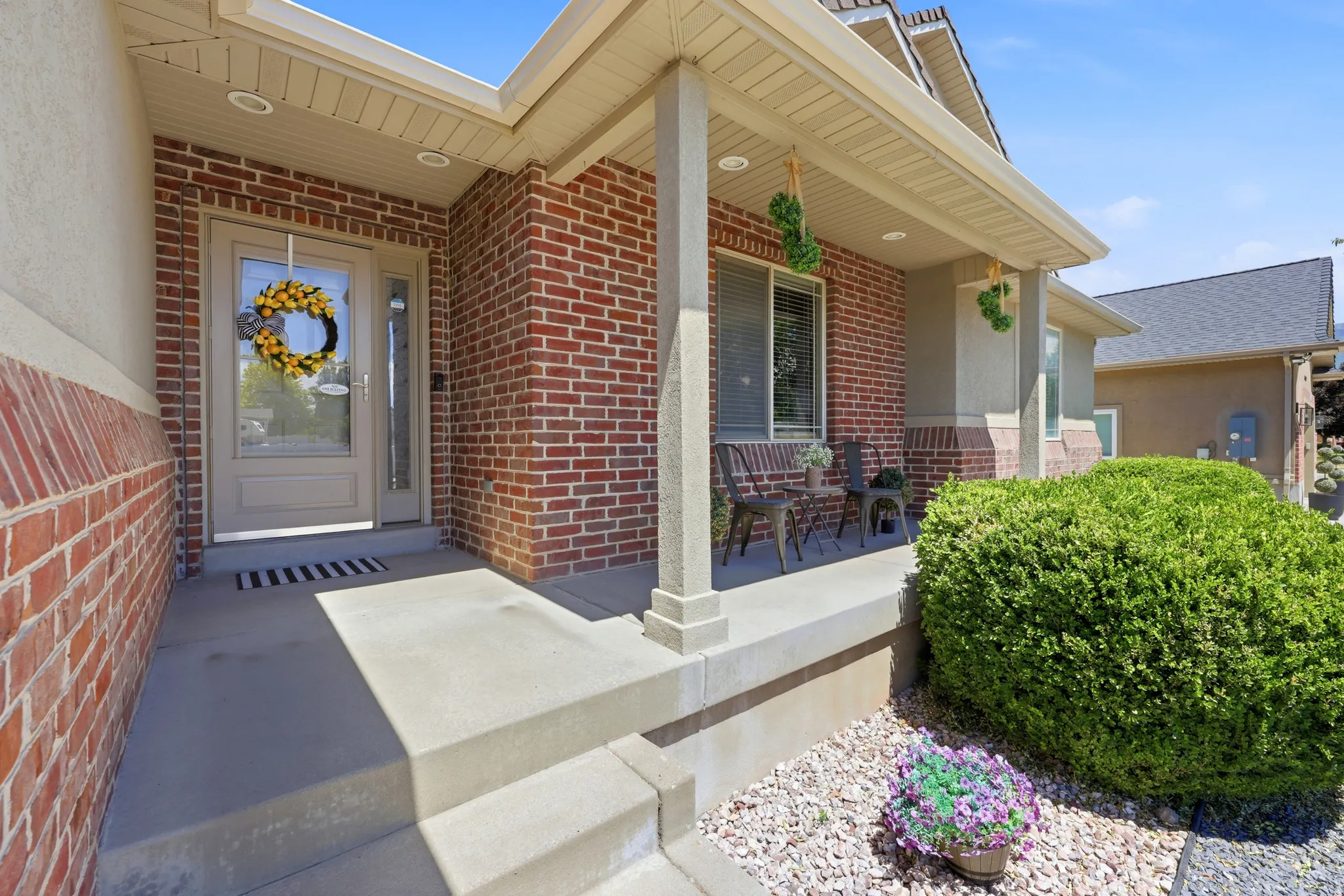 Exterior entry