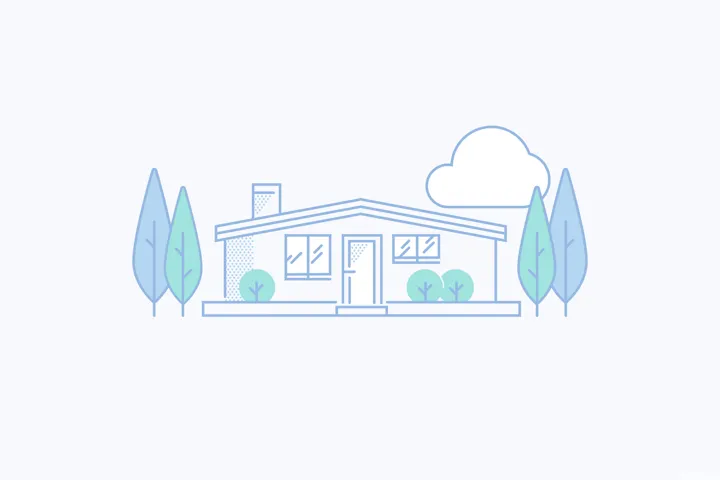 Property rendering. Illustrating the property's exterior features and surroundings