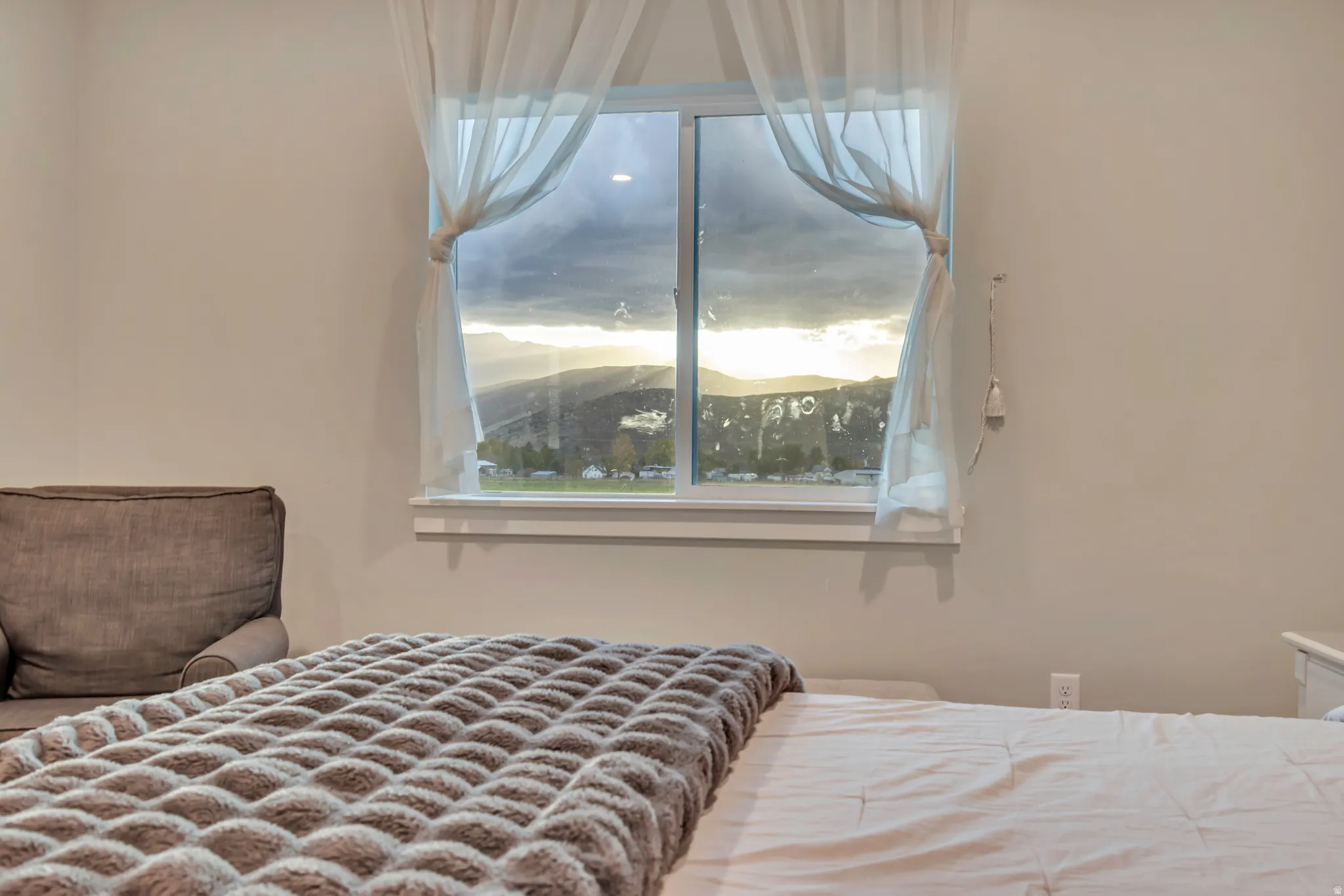 Window featuring natural scenery