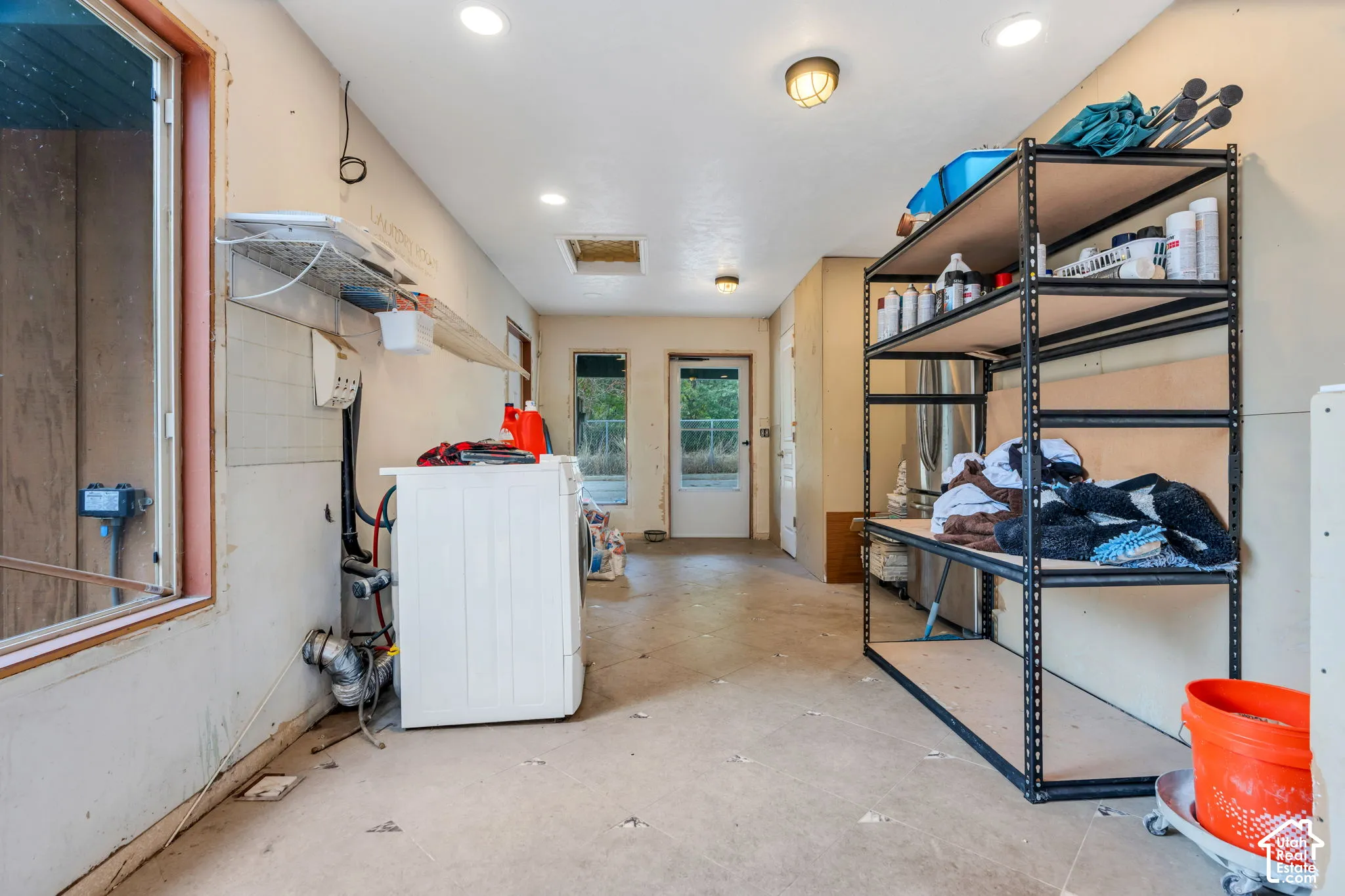 Large laundry room