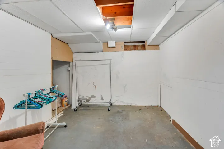 Large basement storage