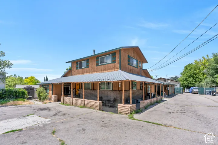 Expansive wraparound porch