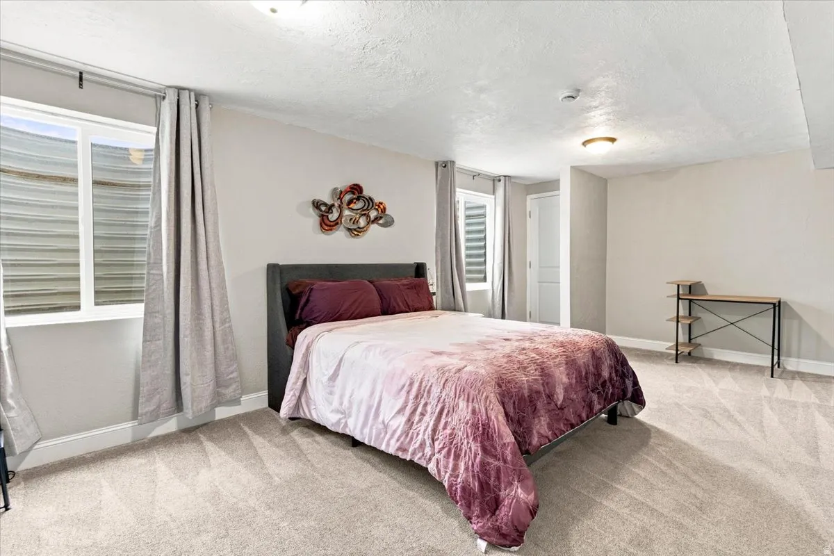 Extra large basement bedroom