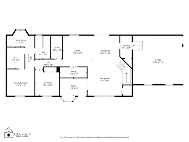 Main Level Floor plan
