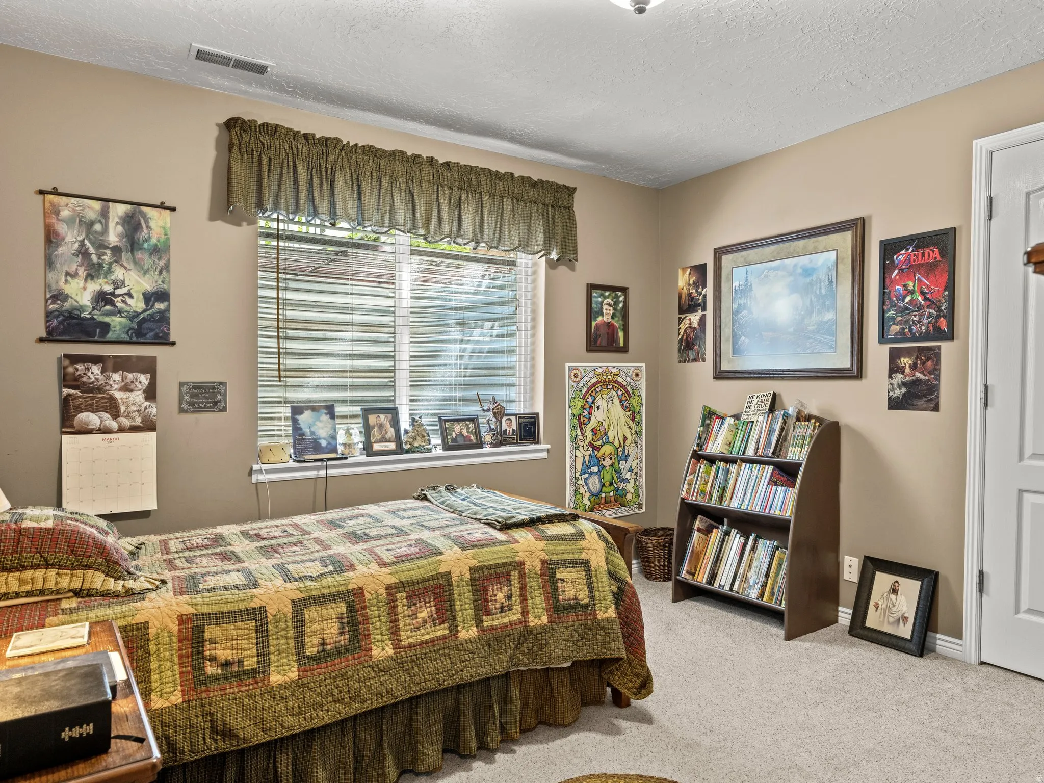Large rooms allow flexibility of space