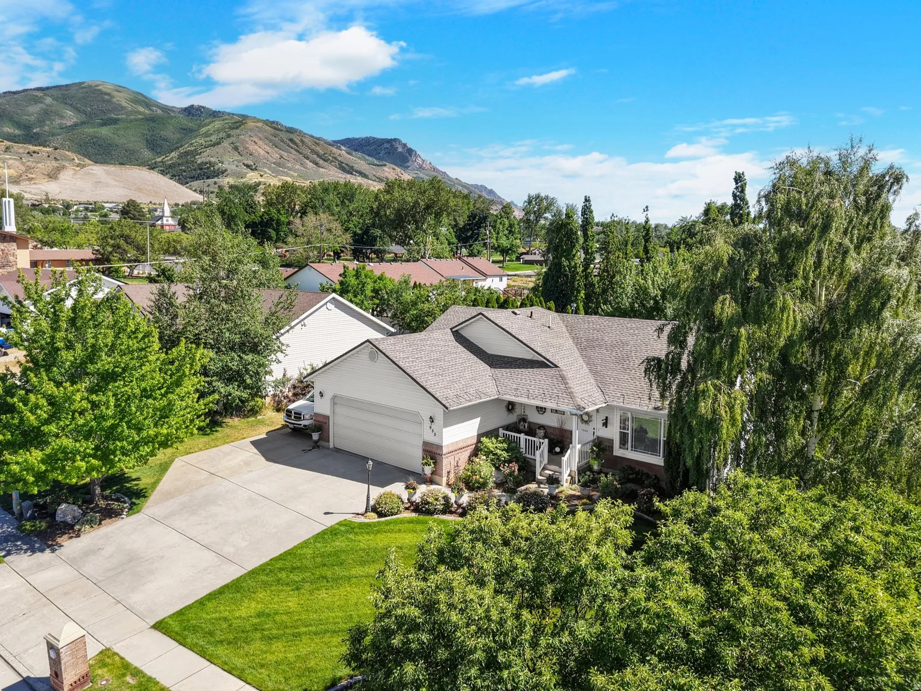 Mature trees and natural shade set this community apart from many others