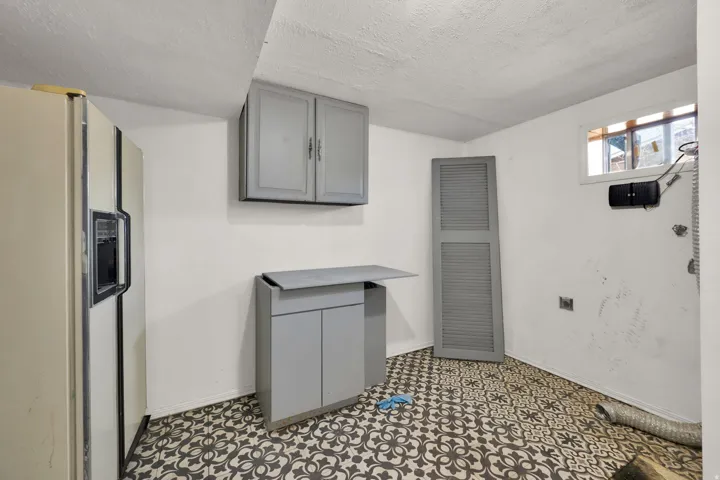 Basement Laundry/Storage Room