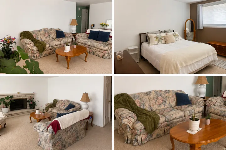 Property Visuals. Depicting various interior spaces within the property