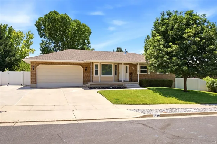 Extremely well maintained exterior. 2 car garage with RV parking.