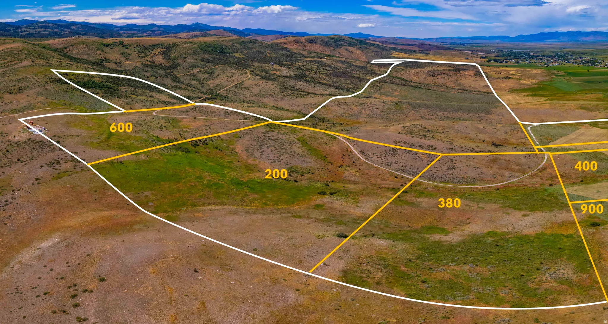 Expansive undeveloped land featuring varied topography